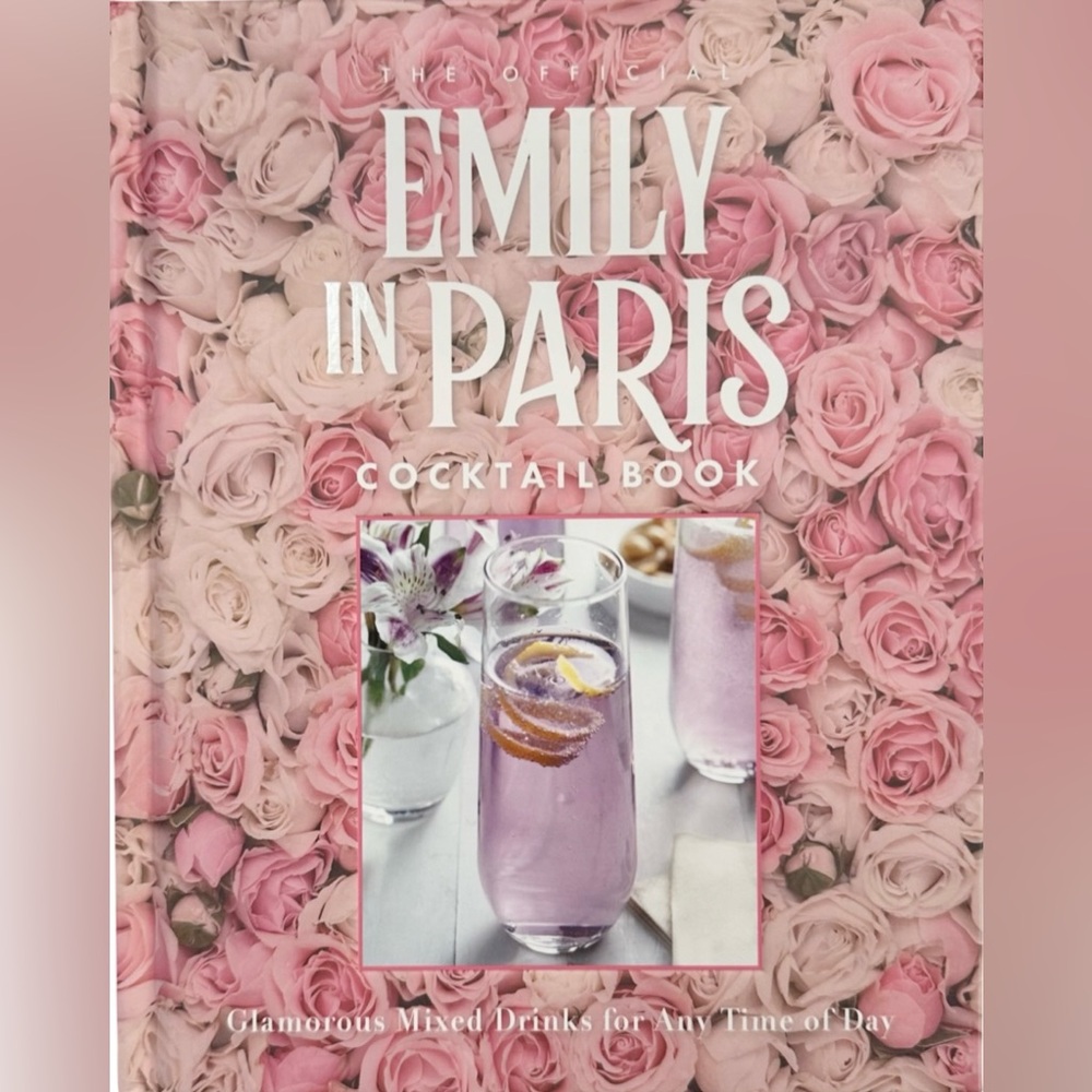 The Official Emily in Paris Cocktail Book by Virginia Miller Hardcover 2023 Book